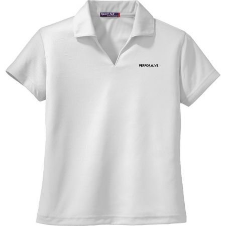 20-L469, Plus 2X, White, Left Chest, Performive - 3in.